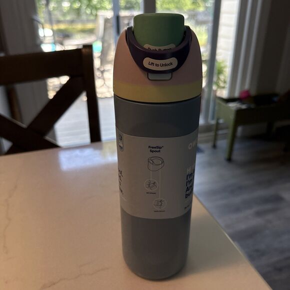 Owala 24oz Stainless Steel Insulated FreeSip Water Bottle - Northern Lights - Picture 1 of 10